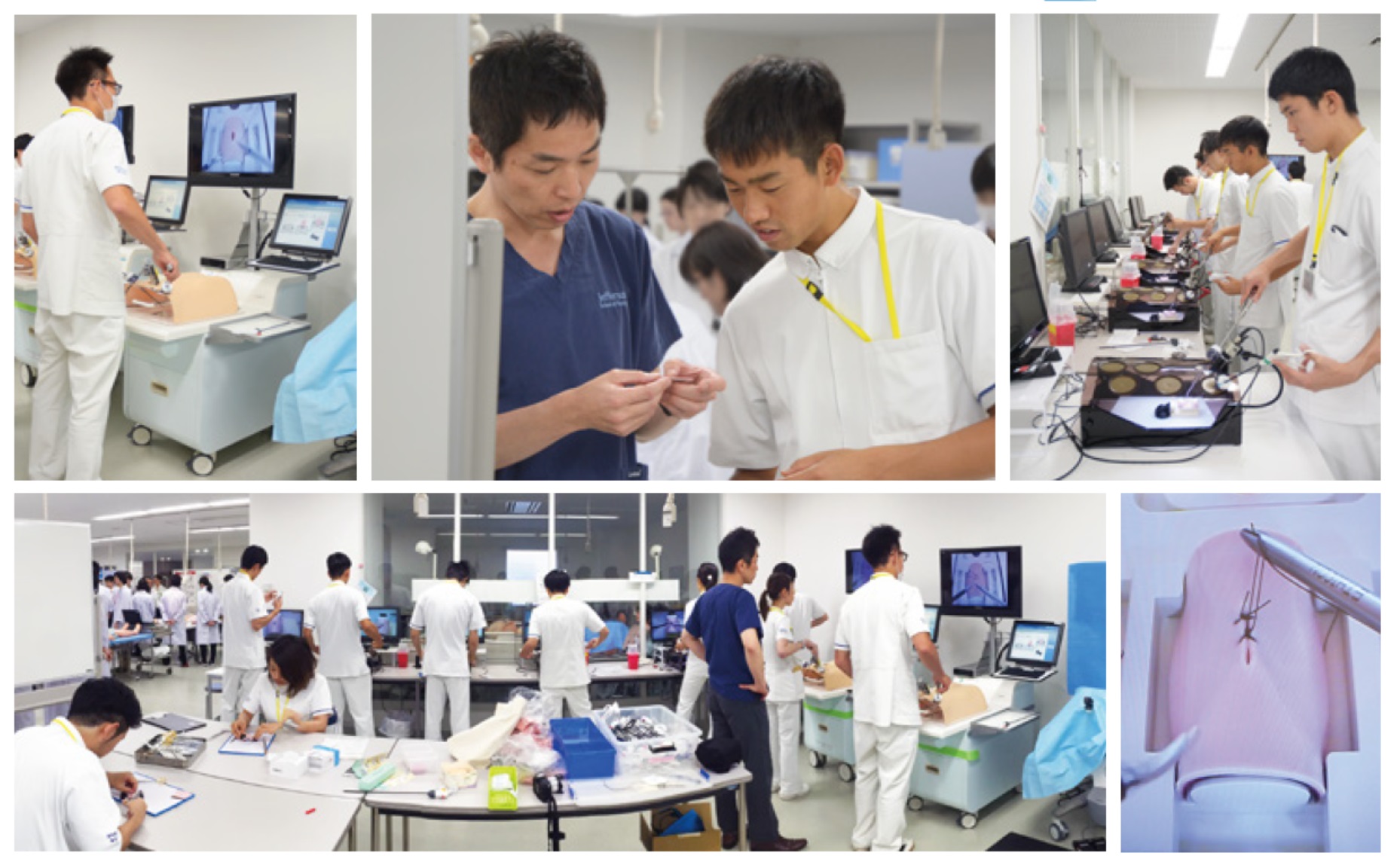 laparoscopic suture simulator, evaluation system, Kyoto kagaku